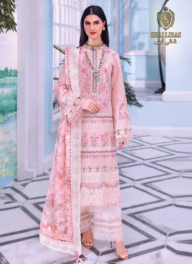 Shai Libas Anaya 2 Cambric Fancy Designer Ethnic Wear Cotton Pakistani Salwar Suits Collection